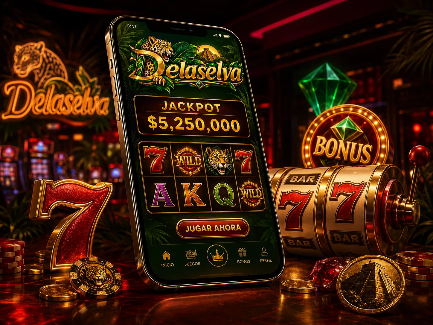 Casino móvil con slots