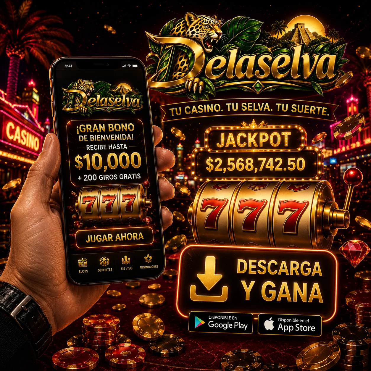 Descarga del casino móvil