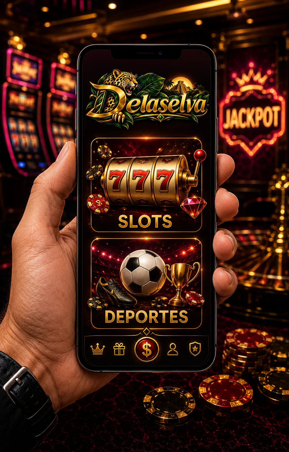 Juegos y partidos en celular